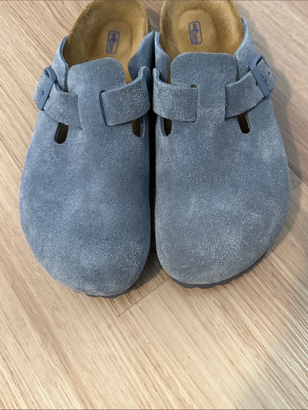 Birkenstock Boston Soft Footbed Clog in Elemental Blue - Picture 4 of 4